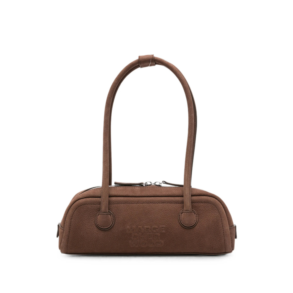 Margesherwood Logo-embossed Leather Tote Bag