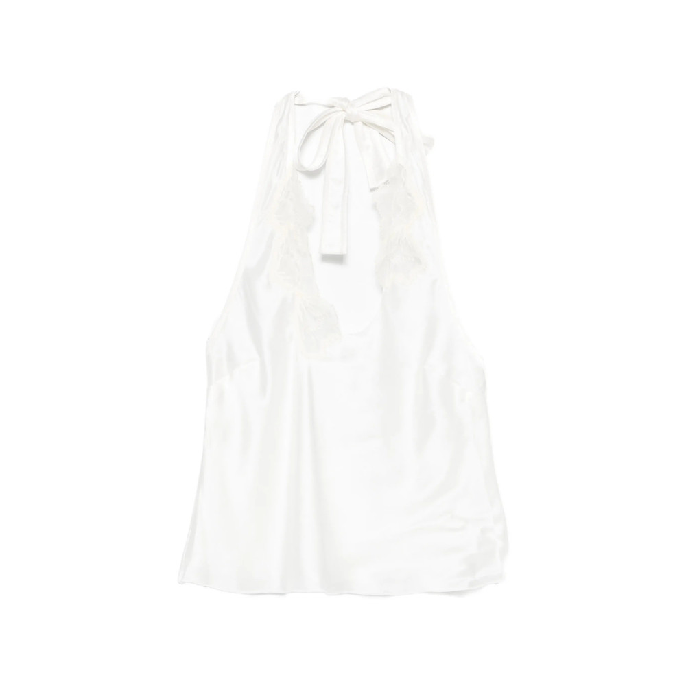 Sir. Montparnasse Lace-trim Halterneck Top