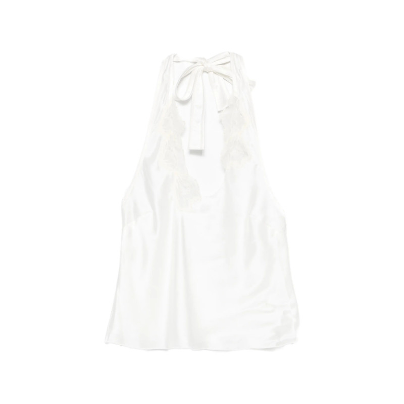 Sir. Montparnasse Lace-trim Halterneck Top