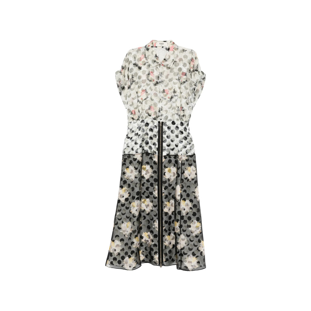 Fendi Floral-print Midi Dress