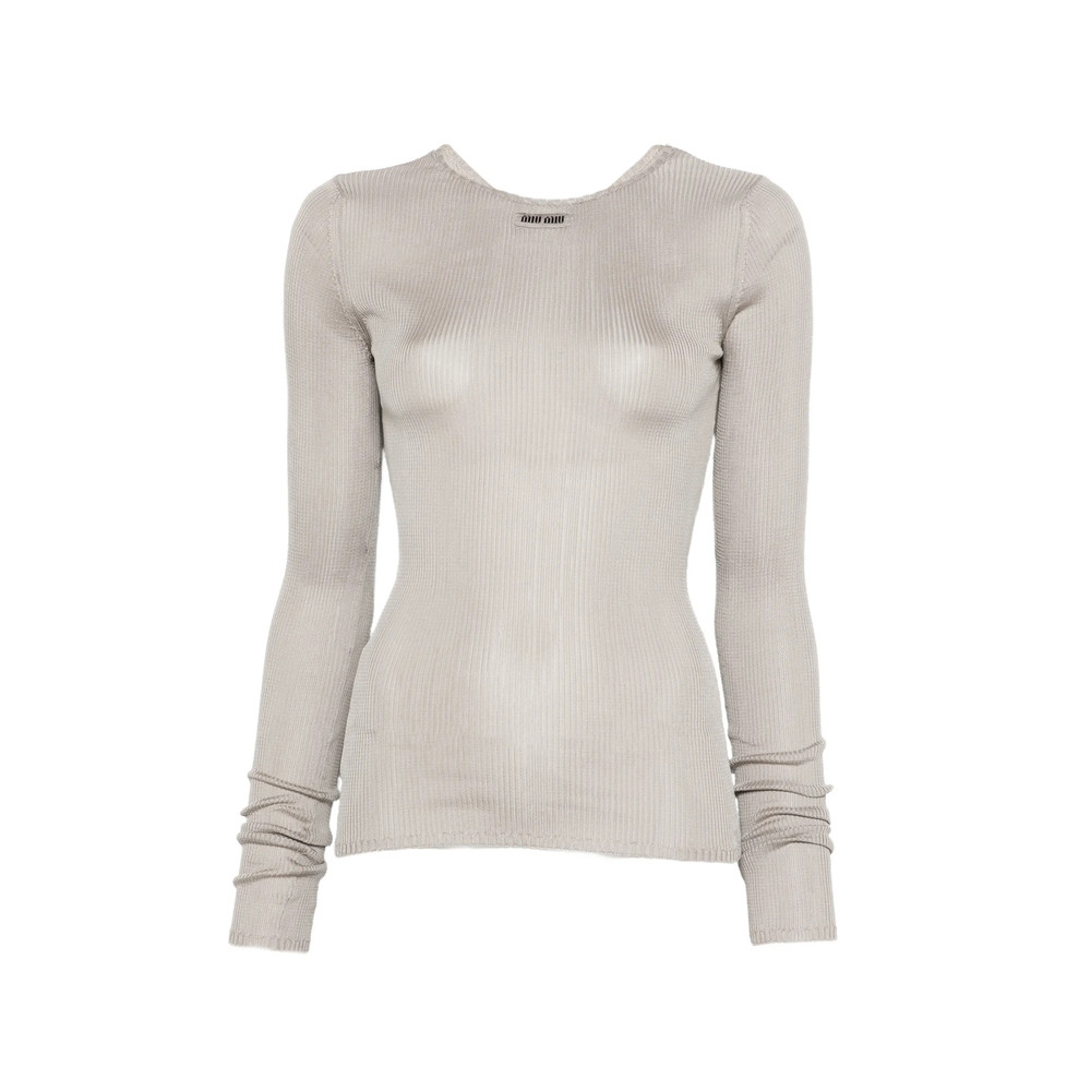 Miu Miu Ribbed Top