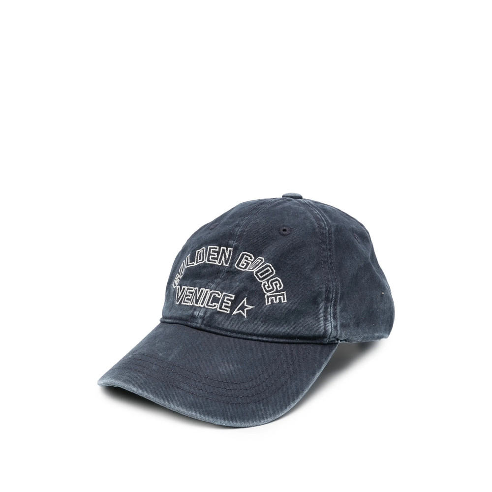 Golden Goose Six-panel Logo-embroidered Baseball Cap