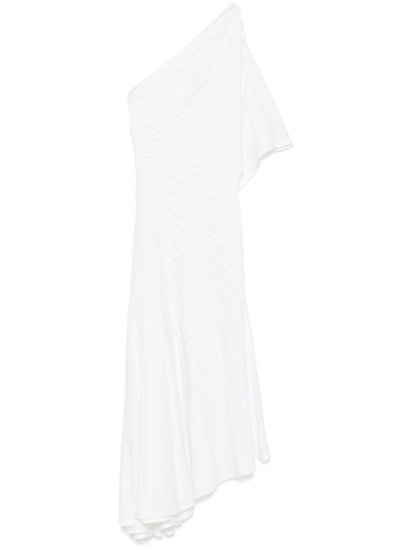 asymmetric midi dress