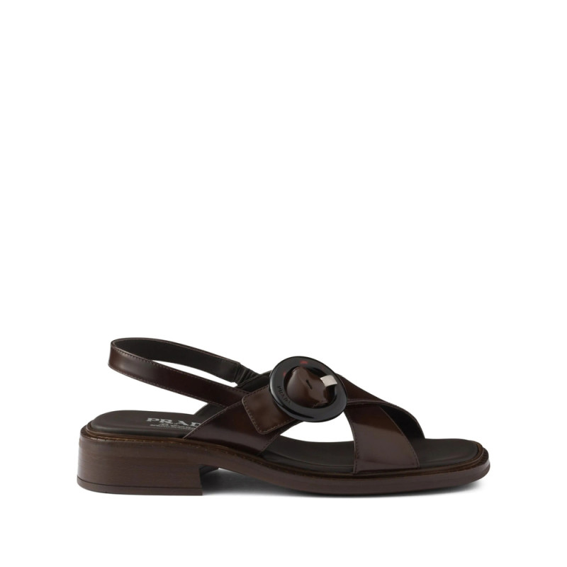 Prada Buckled Sandals