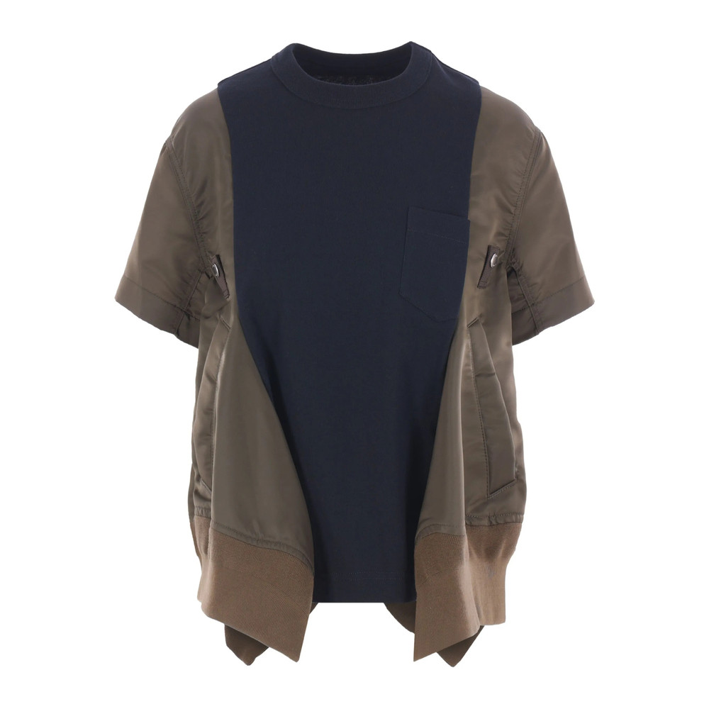 Sacai Panelled T-shirt