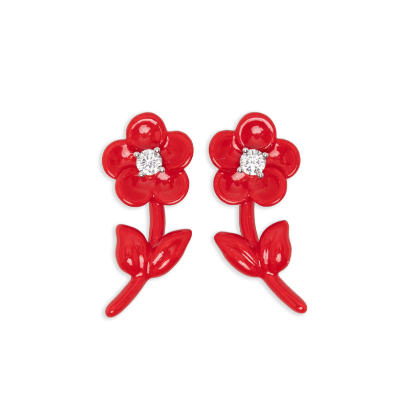 Shushu/tong Flower Stud Earrings