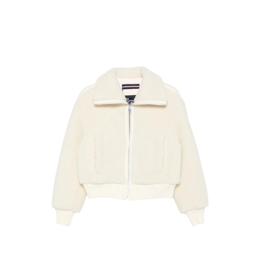 Fusalp Mesly Shearling-texture Zip-up Jacket