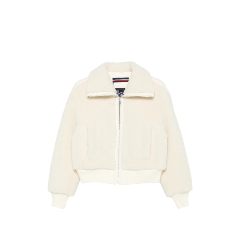Fusalp Mesly Shearling-texture Zip-up Jacket