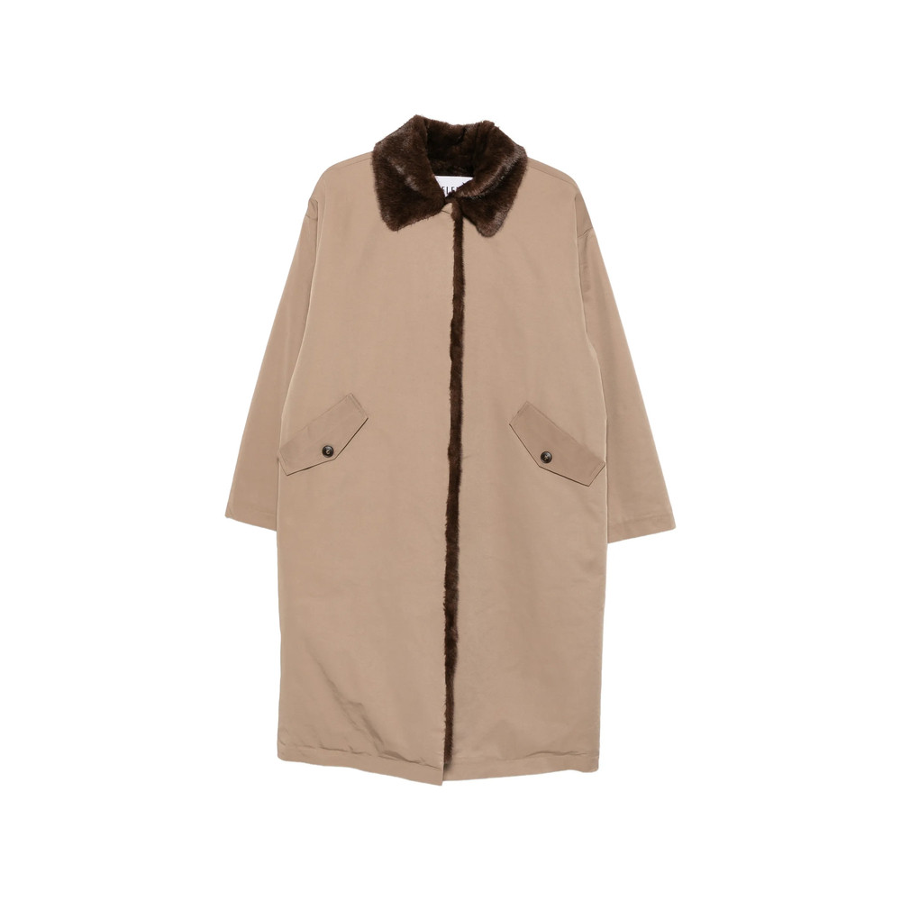 Eleh Flap-pocket Oversized Coat