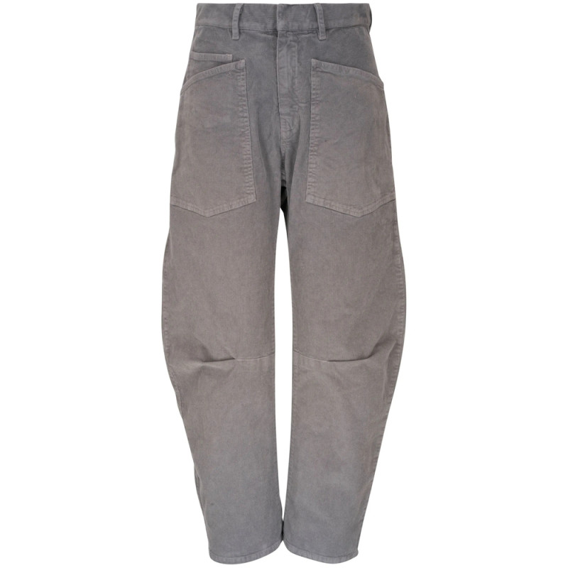 Nili Lotan High-waisted Corduroy Trousers