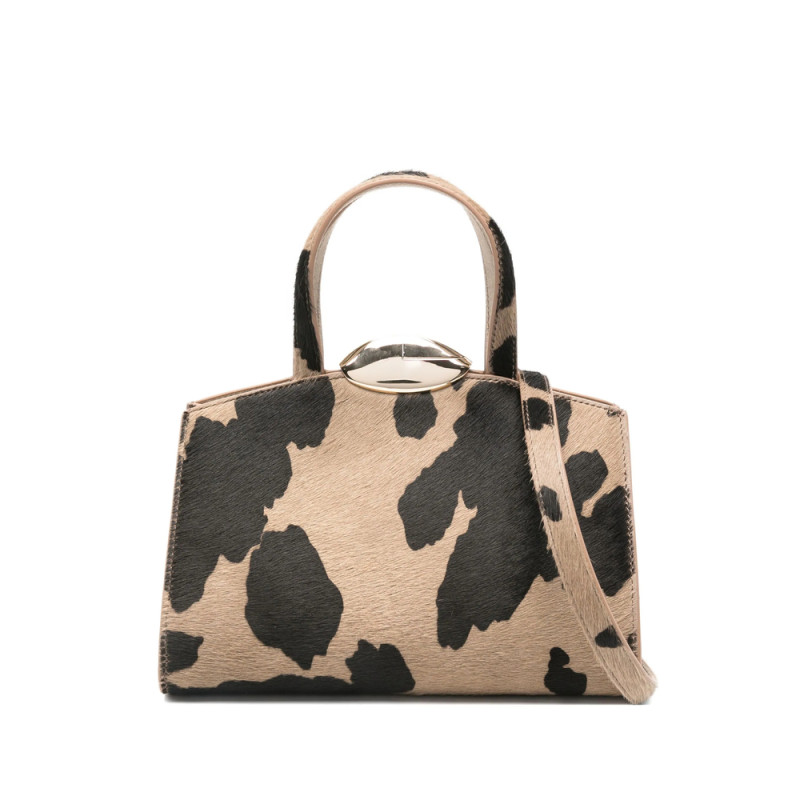 Benedetta Bruzziches Serena La Petite Animal-print Tote Bag