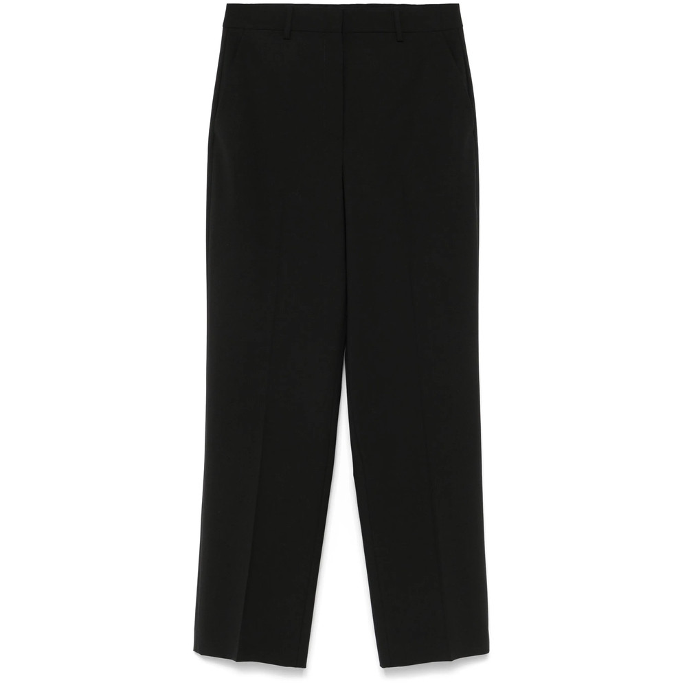 Theory High-waisted Straight-leg Trousers