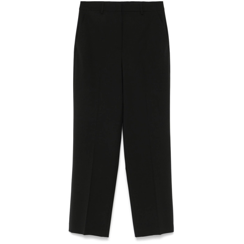 Theory High-waisted Straight-leg Trousers