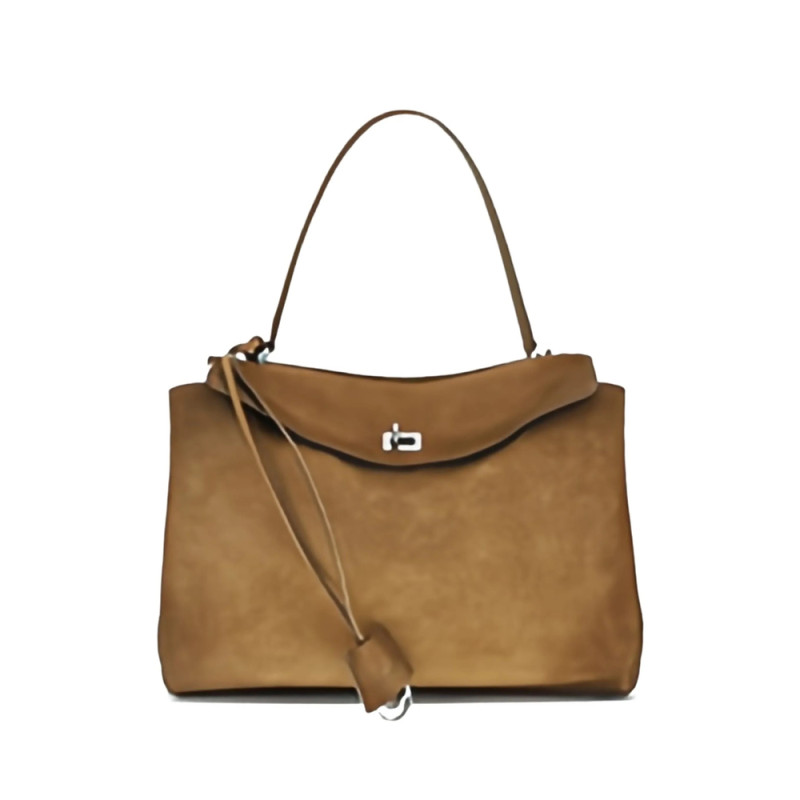 Balenciaga Medium Rodeo Suede Tote Bag