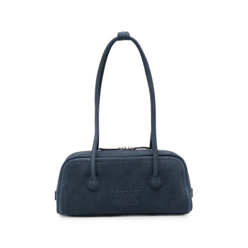 Margesherwood Embossed-logo Nubuck-leather Tote Bag