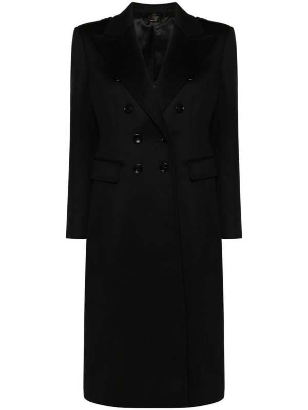 double-breasted coat