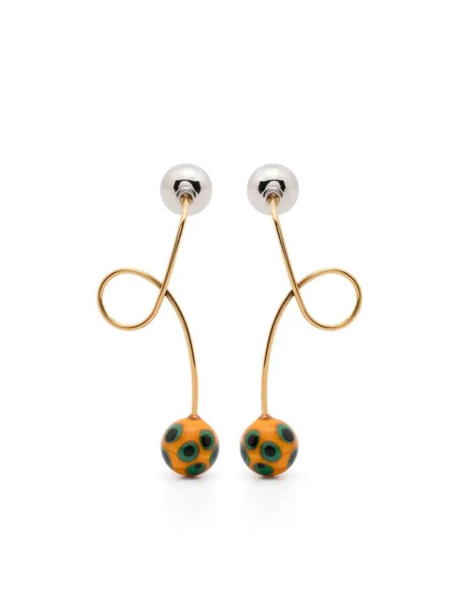 twist-detail earrings