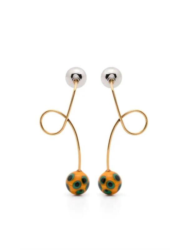 twist-detail earrings