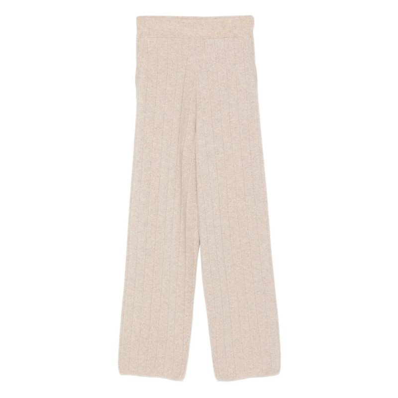 Max Mara Ribbed Cashmere Trousers