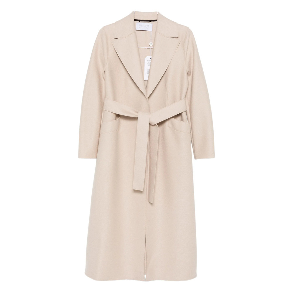 Harris Wharf London Belted Notched-lapels Coat