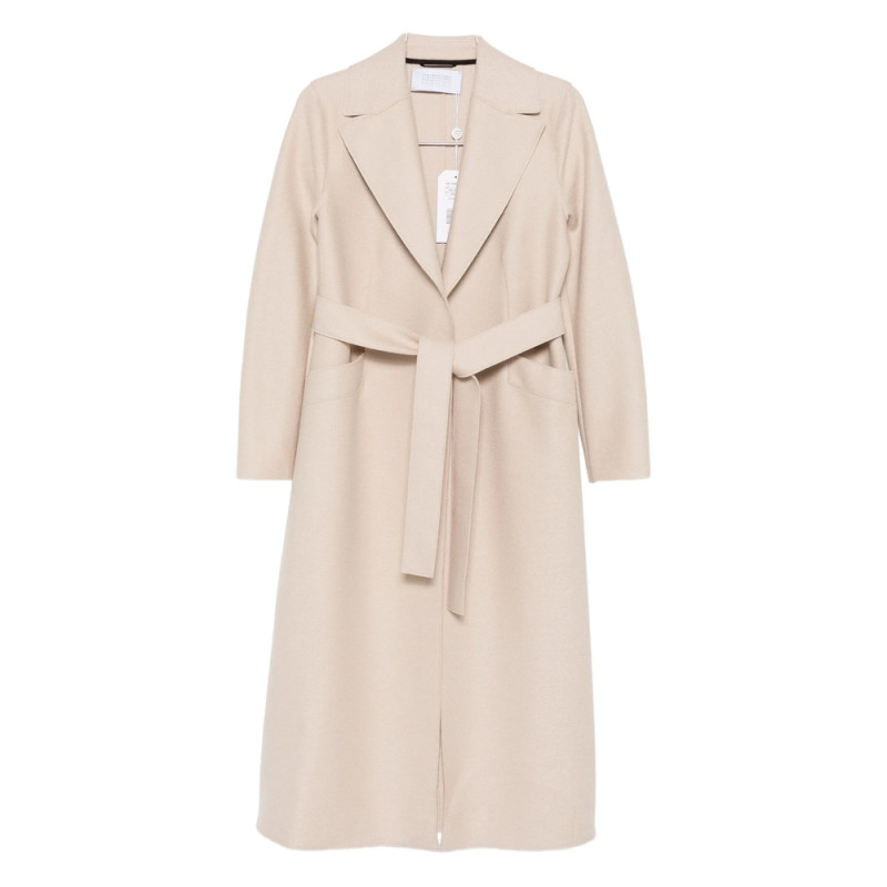 Harris Wharf London Belted Notched-lapels Coat
