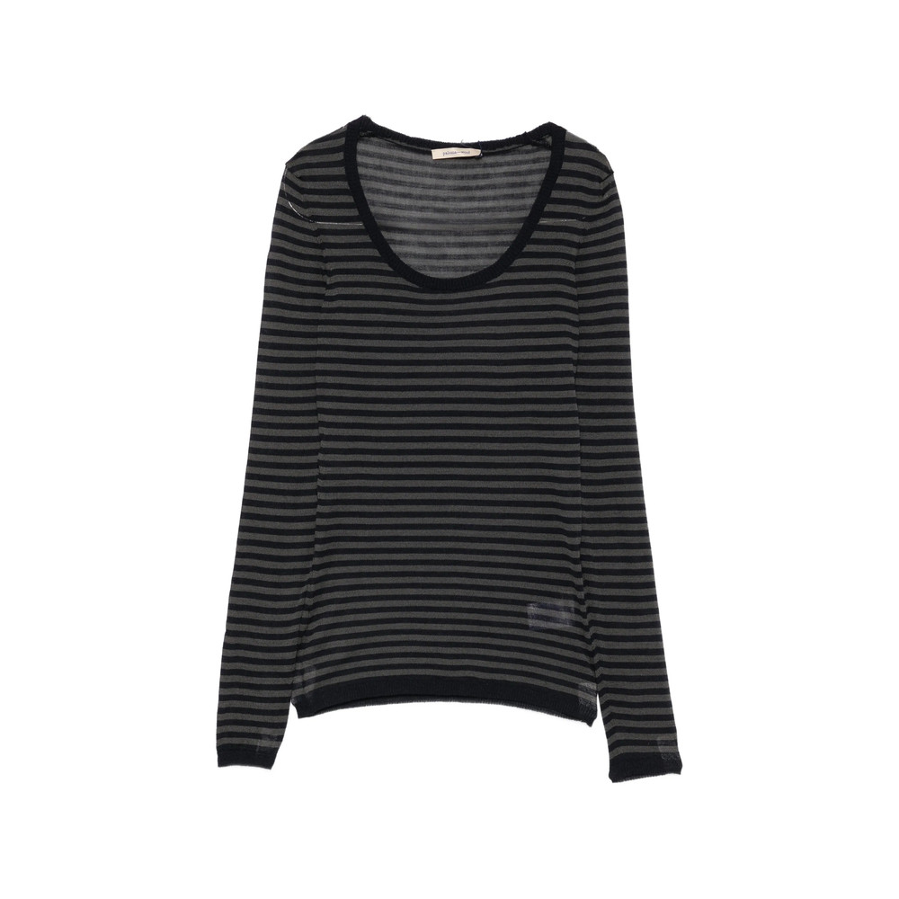 Paloma Wool Garul Striped Scoop-neck Sweater