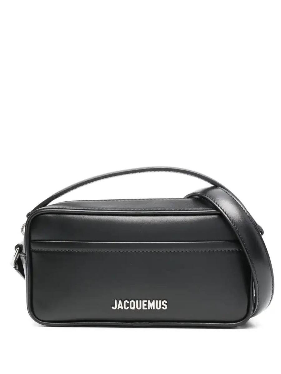 Le Baneto Crossbody - Jacquemus - Leather - Black
