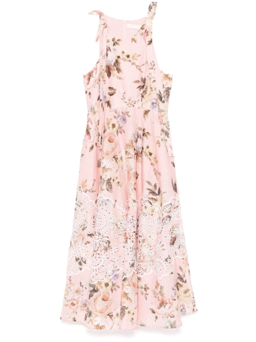 Acacia Broderie midi dress