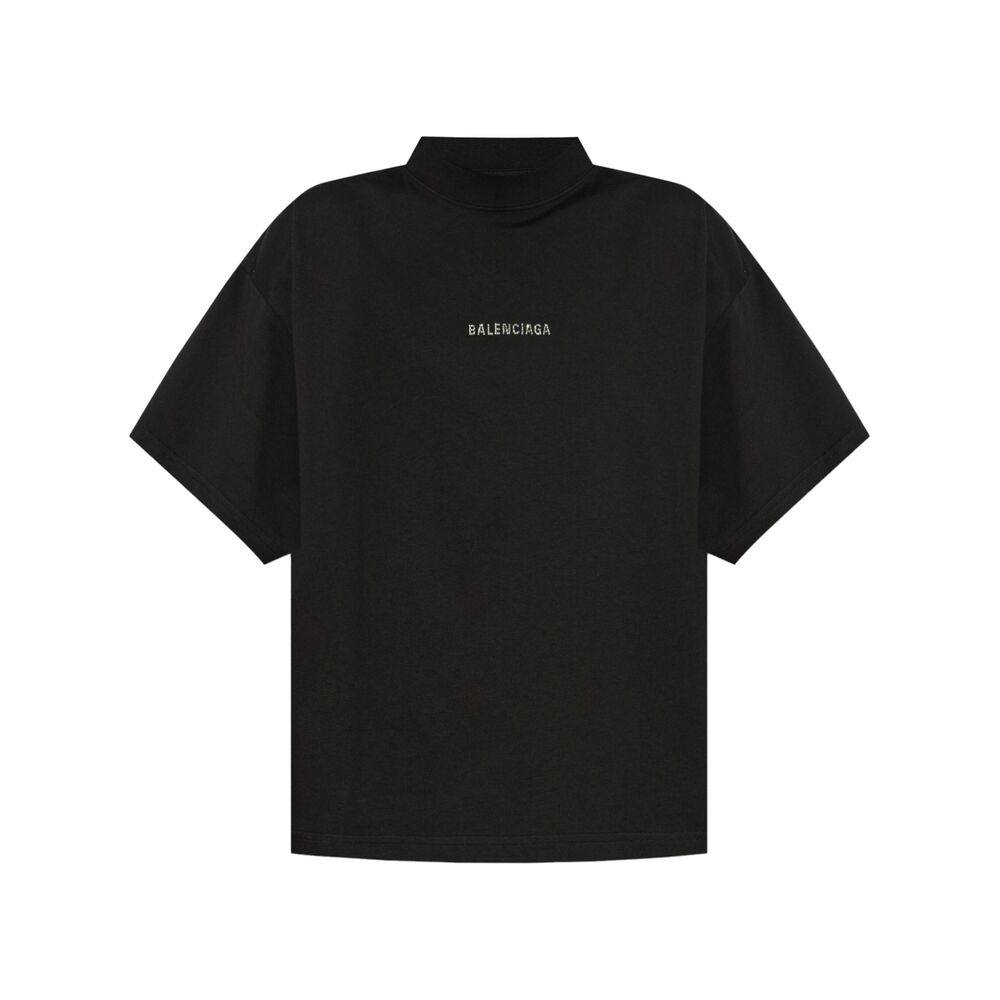 Balenciaga Logo-studded T-shirt