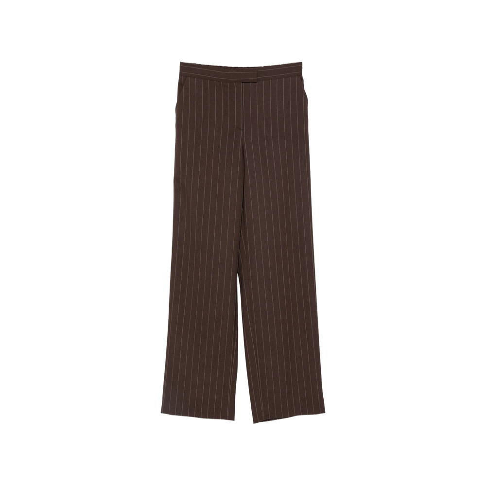 Lardini Pinstripe Wide-leg Trousers