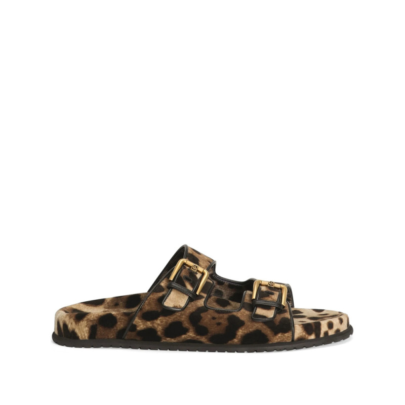 Dolce & Gabbana Leopard-print Sandals