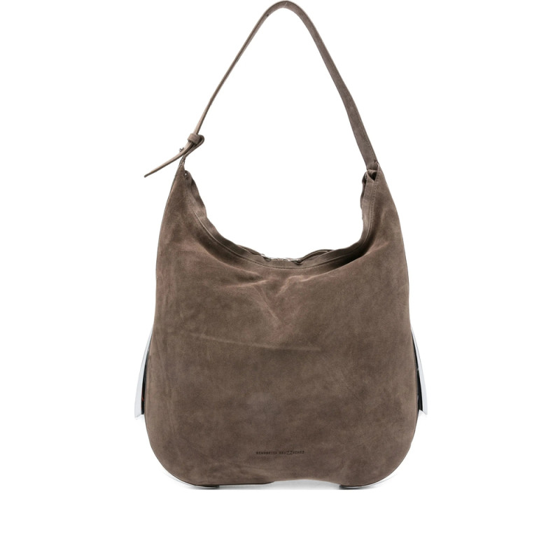 Benedetta Bruzziches Suede Shoulder Bag