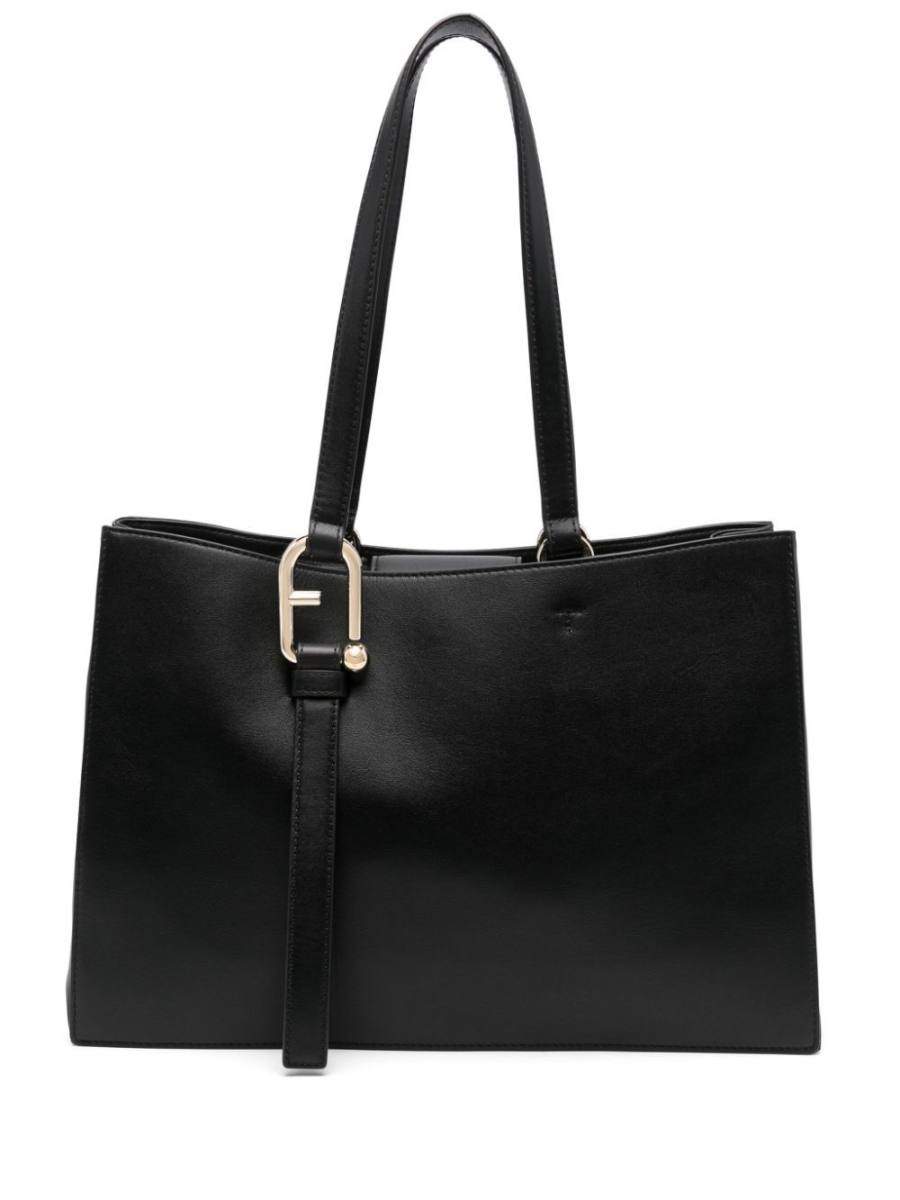 Nuvola leather tote bag