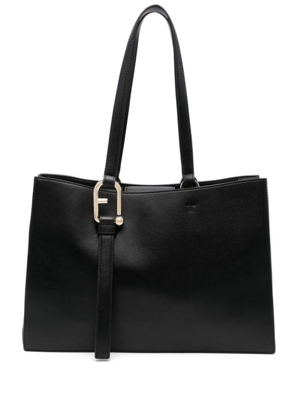 Nuvola leather tote bag