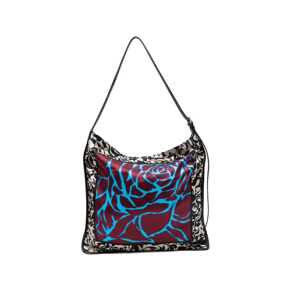 Dries Van Noten Large Floral-print Shoulder Bag