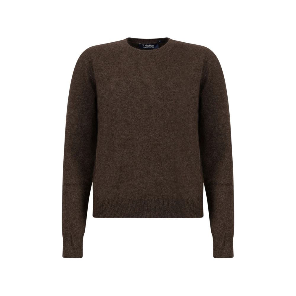 's Max Mara Logo-embroidered Elbow-patch Sweater