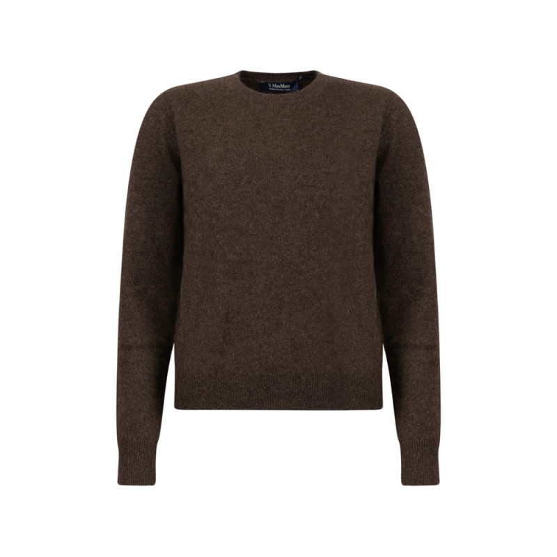 's Max Mara Logo-embroidered Elbow-patch Sweater