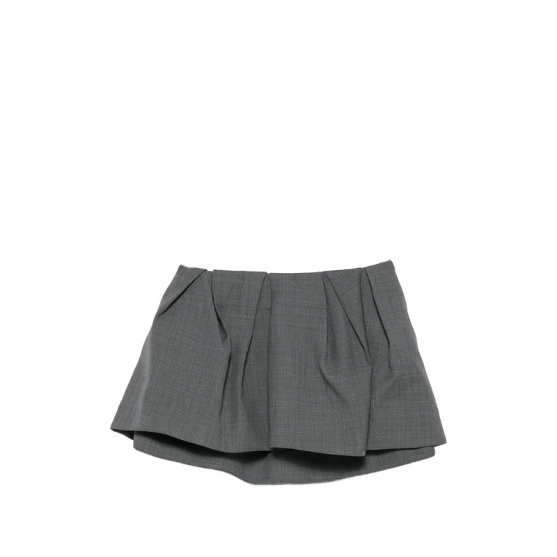 Shushu/tong Pleated Mini Skirt
