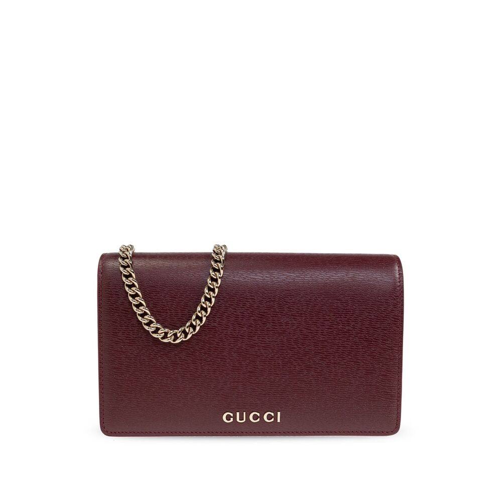 Gucci Logo-plaque Clutch Bag