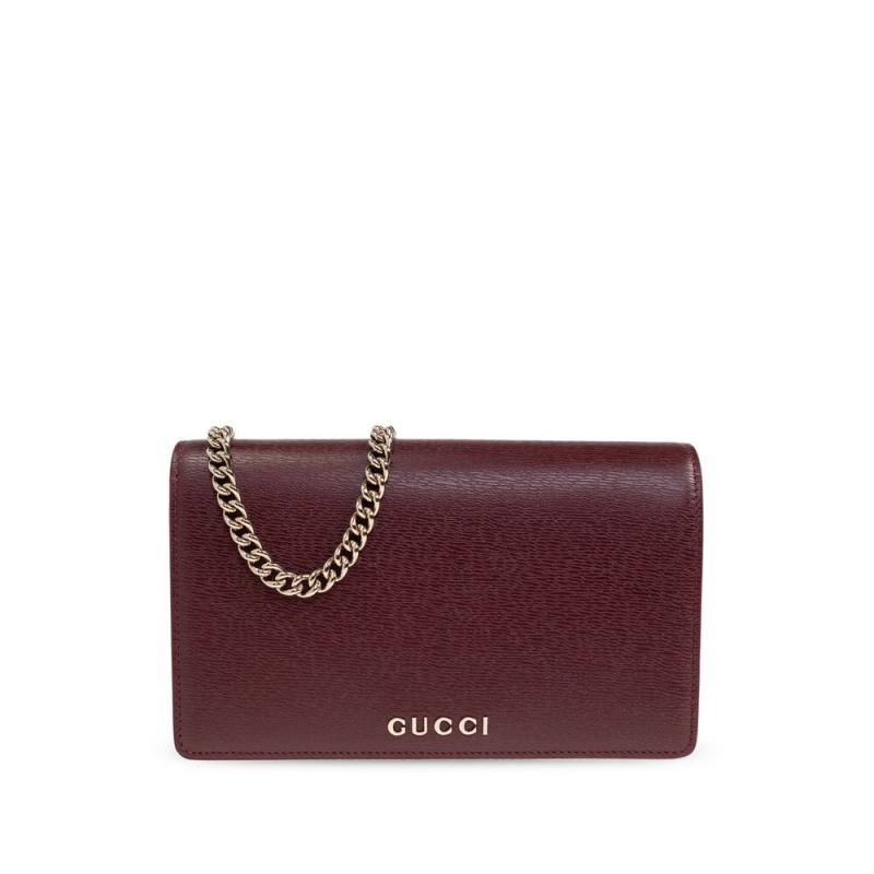 Gucci Logo-plaque Clutch Bag
