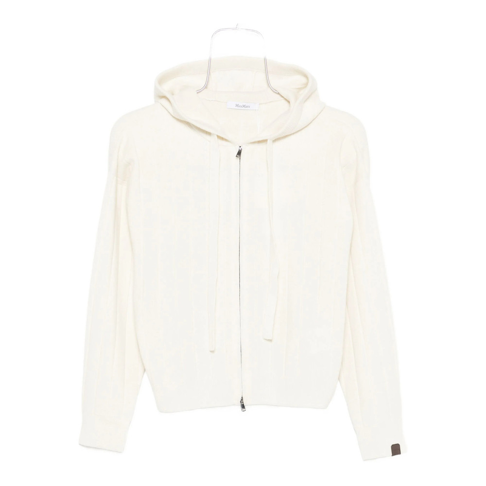Max Mara Hooded Cashmere Cardigan