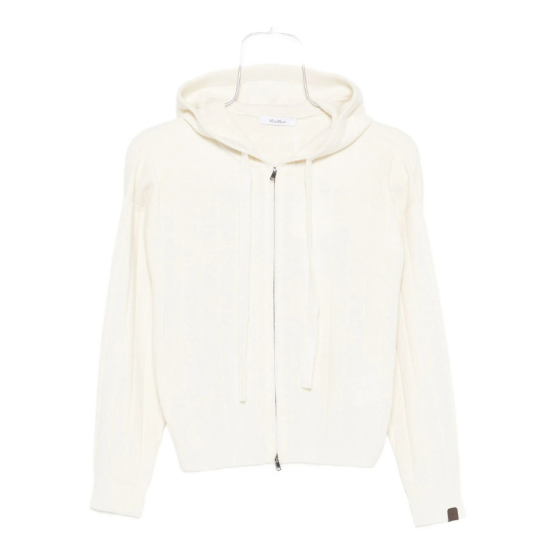 Max Mara Hooded Cashmere Cardigan