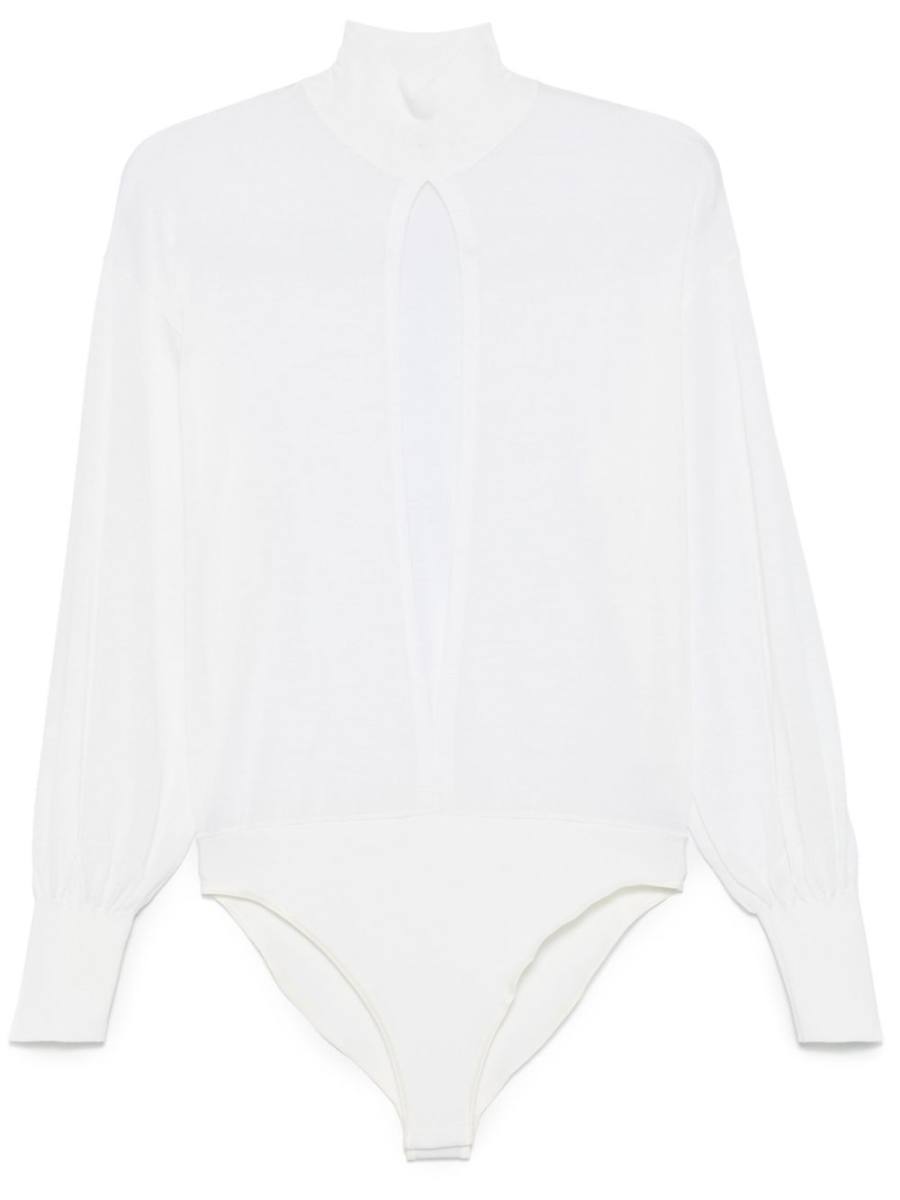 fine-knit bodysuit