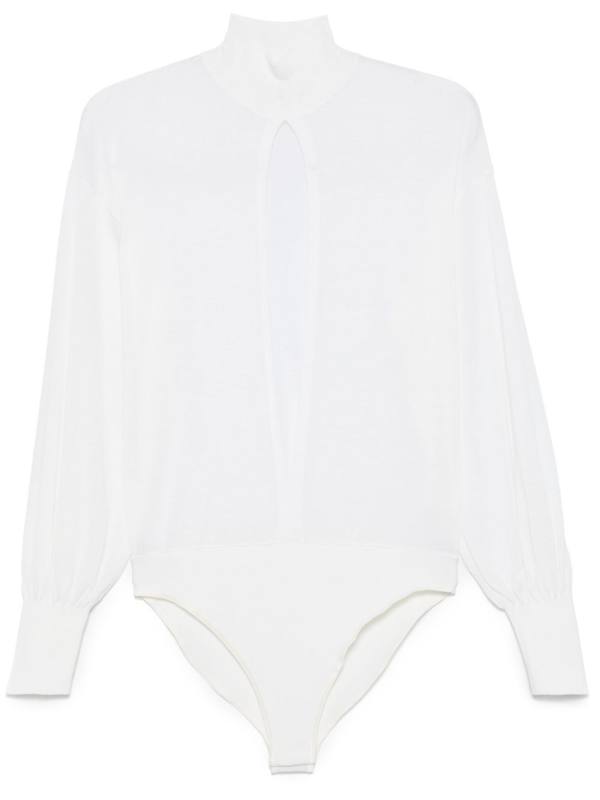fine-knit bodysuit