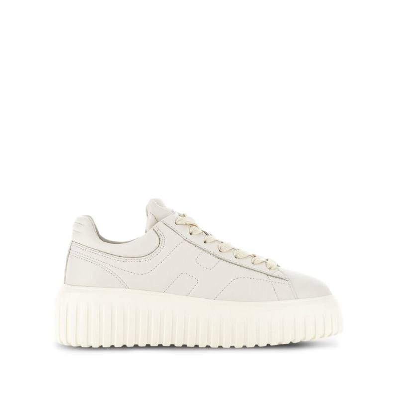 Hogan Logo-embroidered Low-top Sneakers
