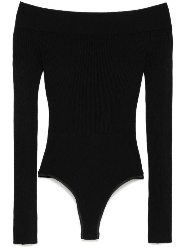 off-should body sculpting top