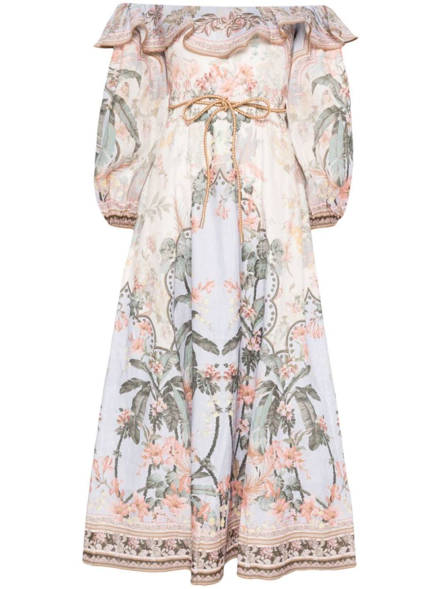 Wylie midi dress