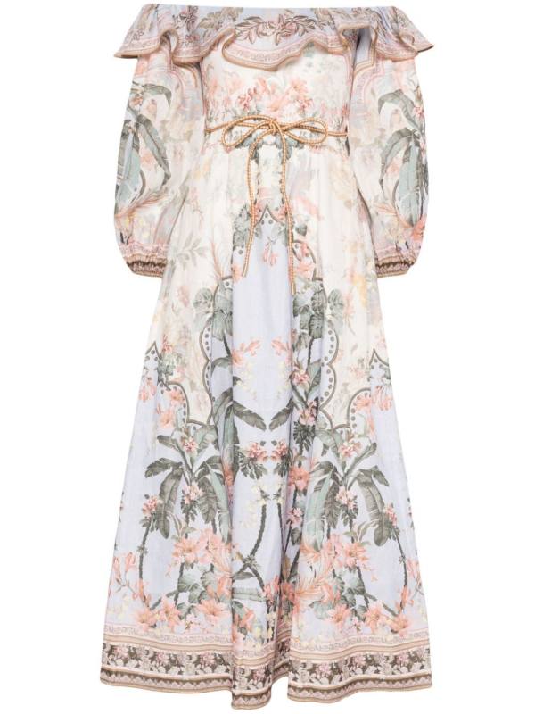 Wylie midi dress
