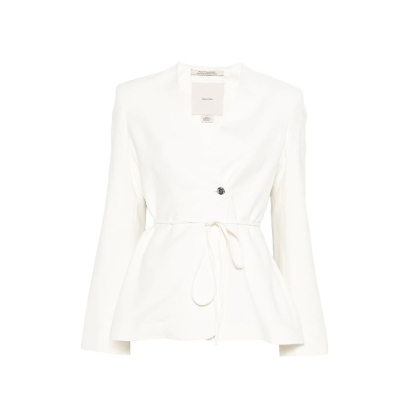 Calvin Klein Tied-waist Jacket