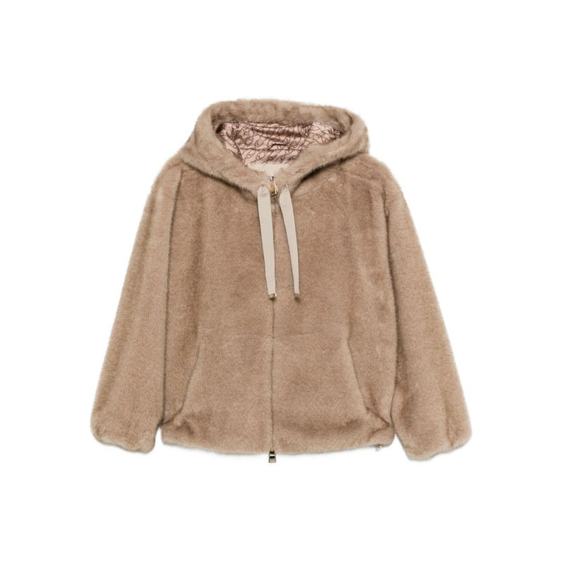 Herno Hooded Zip-up Jacket